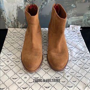 Zadig & Voltaire Tan “teddy” Boots